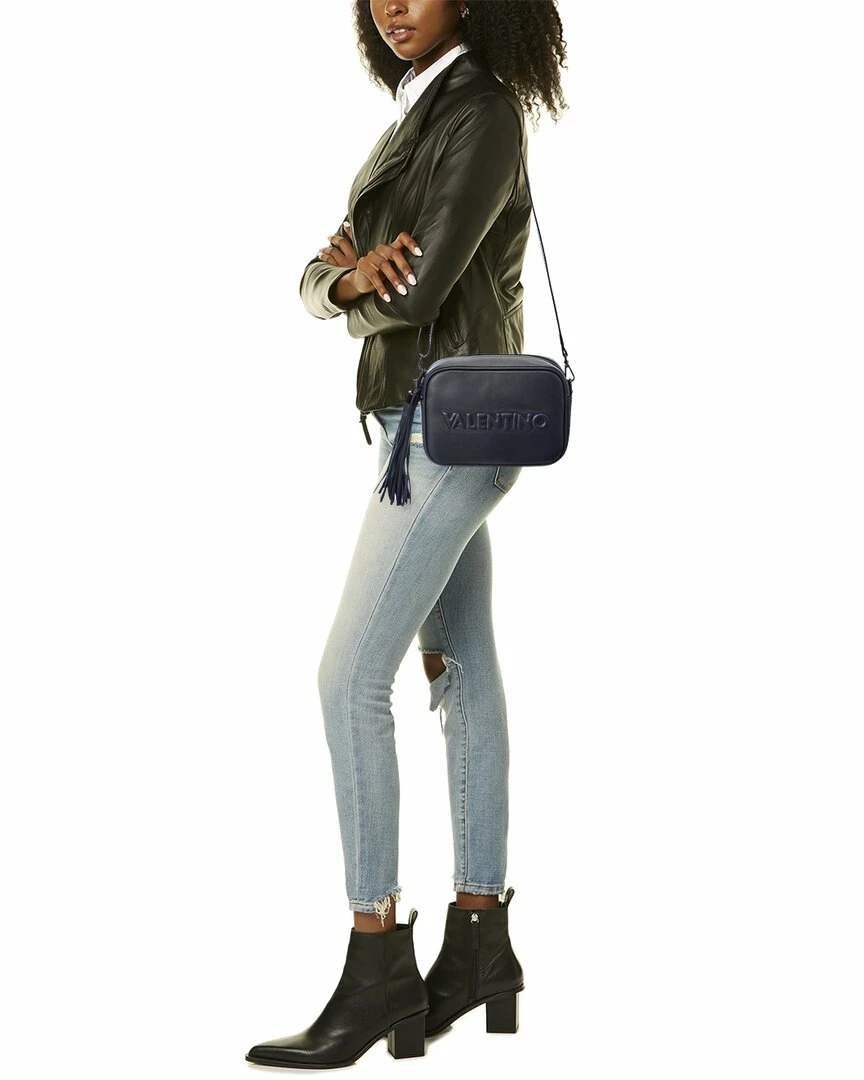 Best deal ๐ Valentino by Mario Valentino Mia Embossed Leather Crossbody for ๐ฉ women โ๏ธ - Image 4